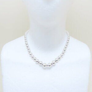TIFFANY Co HardWear Ball Necklace Sterling Silver